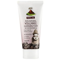 Welcos очищающая пенка на основе вулканического пепла Jeju, 120 мл