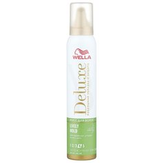 Wella Deluxe мусс для волос Lively Hold 200 мл