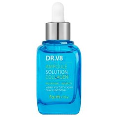Farmstay DR-V8 Ampoule Solution Collagen Ампульная сыворотка с коллагеном, 30 мл