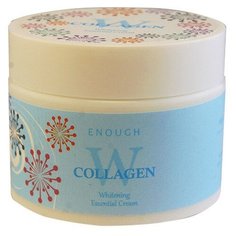 Enough W Collagen Whitening Essential Cream Крем для лица отбеливающий с коллагеном, 50 мл