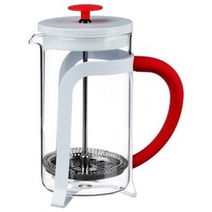 Френч-пресс Satoshi Kitchenware Мэйдзи (0.35 л) белый/красный