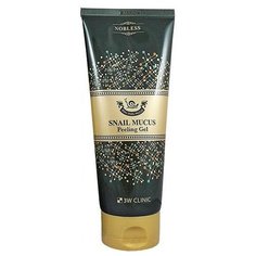 3W Clinic пилинг-скатка для лица с улиточным муцином Snail Mucus Peeling Gel 180 мл