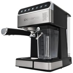 Кофеварка рожковая Polaris PCM 1535E Adore Cappuccino нержавеющая сталь