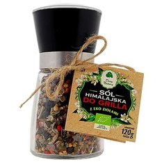 Dary Natury Соль Гималайская ECO с травами для гриля, 120 г