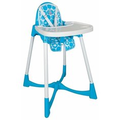 Стульчик для кормления pilsan Elite Baby High голубой