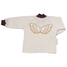 Олимпийка lucky child размер 22 (68-74), молочный