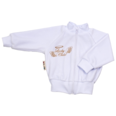 Олимпийка lucky child размер 26 (80-86), белый