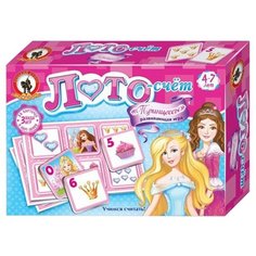 Настольная игра Русский стиль Лото-счёт Принцессы