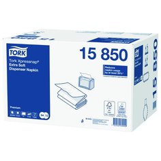 Салфетки TORK диспенсерные Xpressnap® ультрамягкие 15850 22 х 17 см, 8000 шт.