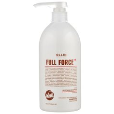 OLLIN Professional шампунь Full Force Интенсивный восстанавливающий с маслом кокоса 750 мл с дозатором