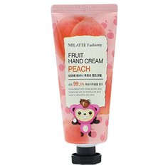 Крем для рук Milatte Fashiony Fruit hand cream peach 60 мл