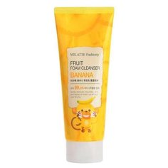 Milatte Пенка для умывания банановая Fashiony Fruit Foam Cleanser Banana, 150 мл