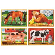Набор пазлов Melissa & Doug Животные с фермы (3793)