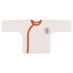 Распашонка lucky child размер 20 (62-68), молочный