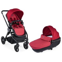 Универсальная коляска Chicco Duo Best Friend (2 в 1) red