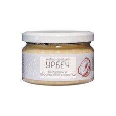 Живой Продукт Урбеч натуральная паста из кокоса и абрикосовой косточки, 225 г