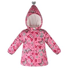 Куртка Reike Butterflies размер 104, розовый