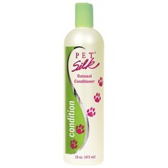 Кондиционер Pet Silk Oatmeal Conditioner для кошек и собак с сухой и чувствительной кожей и шерстью 473 мл