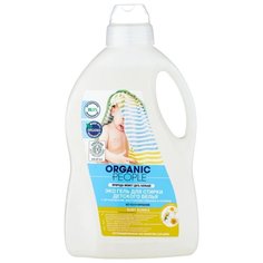 Гель Organic People для детского белья с ромашкой и хлопком, 1.5 л, бутылка