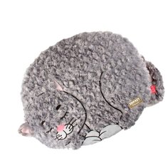 Лежак для кошек, для собак GiGwi Snoozy Friendz Кот 57х57х4 см серый