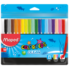 Maped Фломастеры "Ocean" 18 шт. (845721)