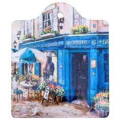 Подставка под горячее GiftnHome (керамика, пробка) 16 х19 см