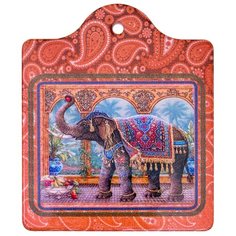 Подставка под горячее GiftnHome (керамика, пробка) 16 х19 см