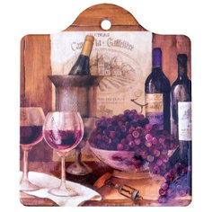 Подставка под горячее GiftnHome (керамика, пробка) 16 х19 см