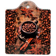 Подставка под горячее GiftnHome (керамика, пробка) 16 х19 см