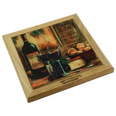 Подставка под горячее GiftnHome (бук/дуб) 20x20 см