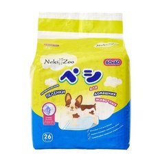 Пеленки для собак впитывающие Maneki NekiZoo 60х60 см 26 шт.