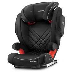 Автокресло группа 2/3 (15-36 кг) Recaro Monza Nova 2 SeatFix, Performance Black