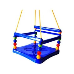 Новокузнецкий завод пластмасс Качели № 3 (пластмассовые в коробке) синий