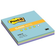 Post-it Блок-кубик Classic, 76х76 мм, 100 штук (654) радуга акватик