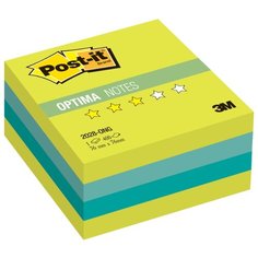 Post-it Блок-кубик Optima, 76х76 мм, 400 штук (2028) весна