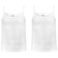 Майка BAYKAR 2 шт., размер 134/140, белый