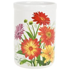 Подставка для столовых приборов Polystar collection "Золотая Серена" 9.5х14 см
