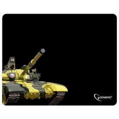 Коврик Gembird MP-GAME10 черный/танк