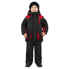 Комплект с полукомбинезоном BOOM! размер 92, красный