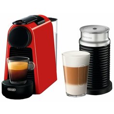 Кофемашина DeLonghi Nespresso Essenza Mini EN 85 AE красный