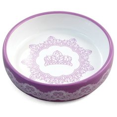 Миска Triol CB06/30231006 200 мл белый/фиолетовый