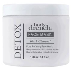 Body Drench Очищающая детокс-маска Detox Face Mask Black Charcoal Pore Refining , 120 мл