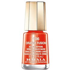 Лак Mavala Nail Color Pearl, 5 мл, оттенок 106 Orange Fusion