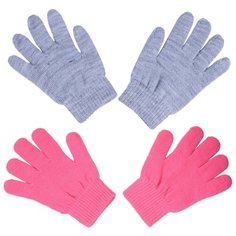 Перчатки ICEPEAK 452855300IV размер one, розовый/бирюзовый