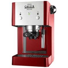 Кофеварка рожковая Gaggia Gran De Luxe красный