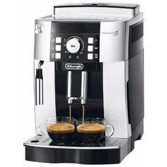 Кофемашина DeLonghi Magnifica ECAM 21.117 S серебристый/черный