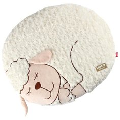 Лежак для кошек, для собак GiGwi Snoozy Friendz Овечка 57х40х6.4 см белый
