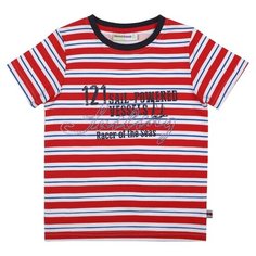 Футболка Sweet Berry размер 110, белый/красный