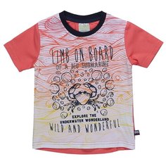 Футболка Sweet Berry размер 98, коралловый