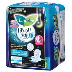 Laurier прокладки F ночные тонкие с крылышками 30 см 10 шт.